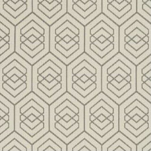 THOM FILICIA KRAVET 32824 GEOMETRIC UPHOLSTERY FABRIC FISCOE / STEEL BY THE YARD - Afbeelding 1 van 3