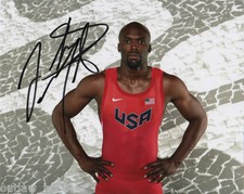 Lashawn Merritt Autographed Signed 8x10 Photo COA