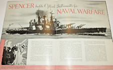 VTG 1943 WWII SPENCER LENS/AO SOUVENIR WAR EFFORT PROGRAM! PICTURES! BUFFALO, NY