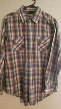 Supreme Flannel shirt mens Large Button Down Lightweight and Breathable