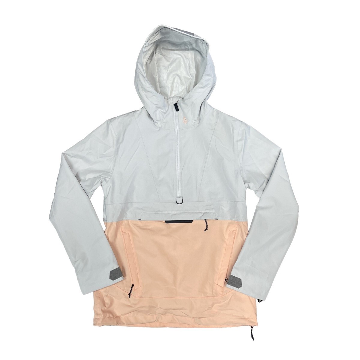 Brand New 2025 Volcom Women's Ashfield Pullover Jacket Coral Haze