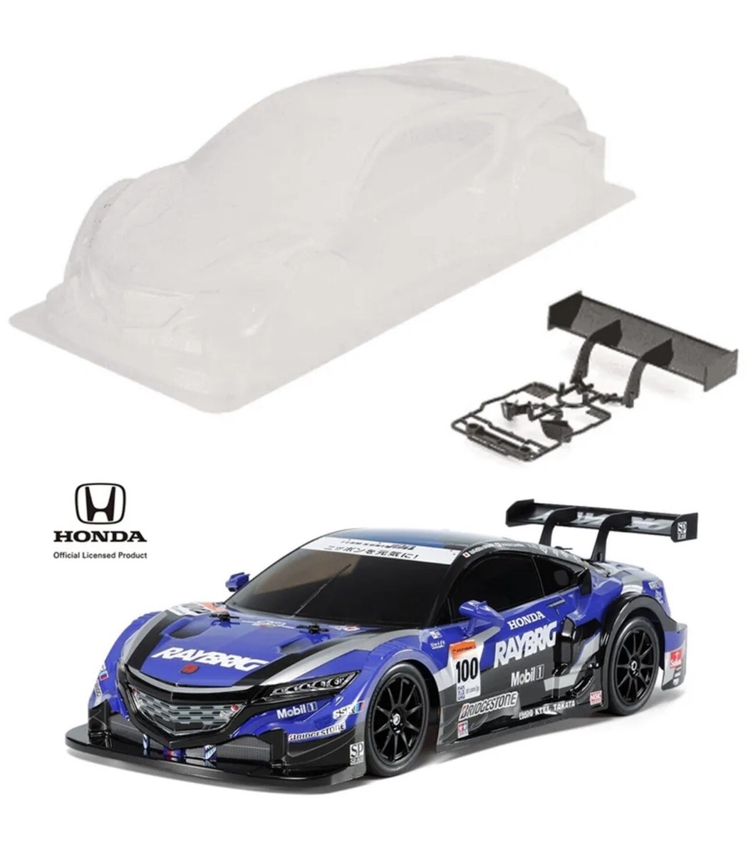Tamiya 51563 RC 1/10 Clear Body Set - RAYBRIG NSX Concept GT | eBay
