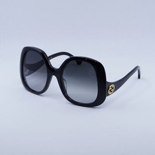GUCCI GG1235S 001 Black/Grey Gradient 55-22-140 Sunglasses New Authentic