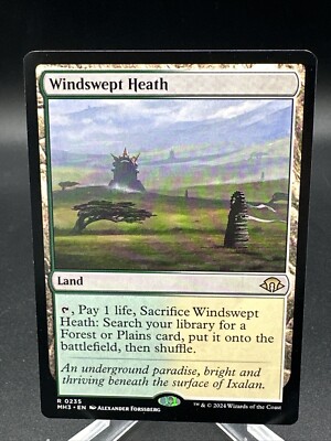 Magic the Gathering Windswept Heath Modern Horizons 3 Windswept Heath #235 MH3