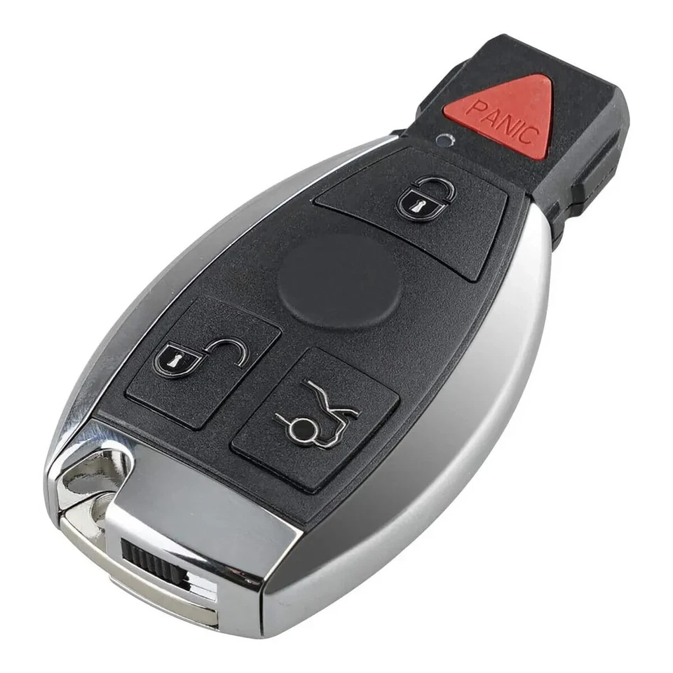 Mando a distancia de repuesto para Mercedes Benz IYZ3312 entrada sin llave mando llavero coche Foto 4 de 4