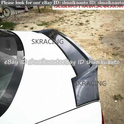 Labio alerón trasero color fibra de carbono para VW Volkswagen CC tipo R 2008-2018 Foto 3 de 4