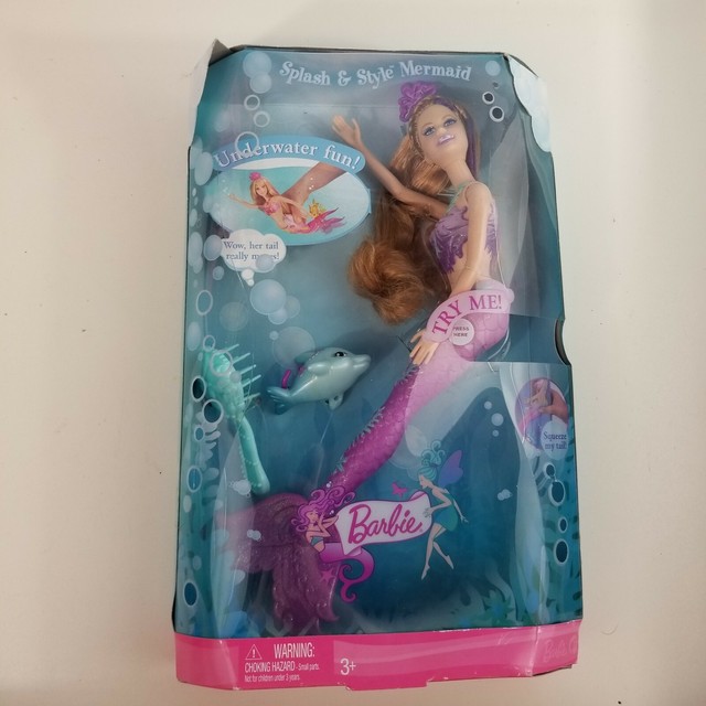 barbie splash and style mermaid