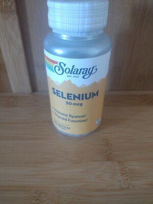 Solaray Selenium 50mcg 100 Capsule