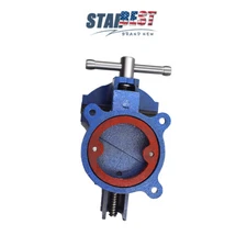 Base Table Top Clamp Heavy Duty 5" Bench Vise with Anvil Swivel Locking