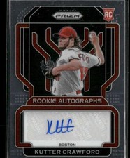 2022 Panini Prizm #RA-KU Kutter Crawford Rookie Autographs