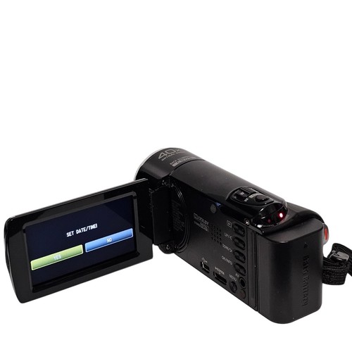 JVC Everio Camcorder Model GZ-HM45BU Full HD 40x Zoom Charger Cable 8Gb SD Card - Picture 8 of 21