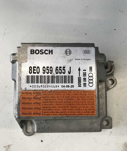 -4- AUDI A4 B6 Airbagsteuergerät Steuergerät 8E959655J