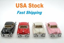 1953 Cadillac Series 62 Coupe, Kinsmart Diecast Toy Car, 4 Color, 5'', 1:43