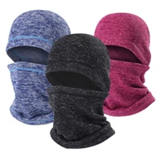 Winter Fleece Full Face Mask Windproof Ski Balaclava Ski Mask Thermal Face Mask