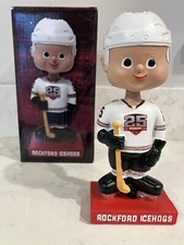 Rockford IceHogs 25th Season Ticket Member Bobblehead Goalie Goaltender - NIB