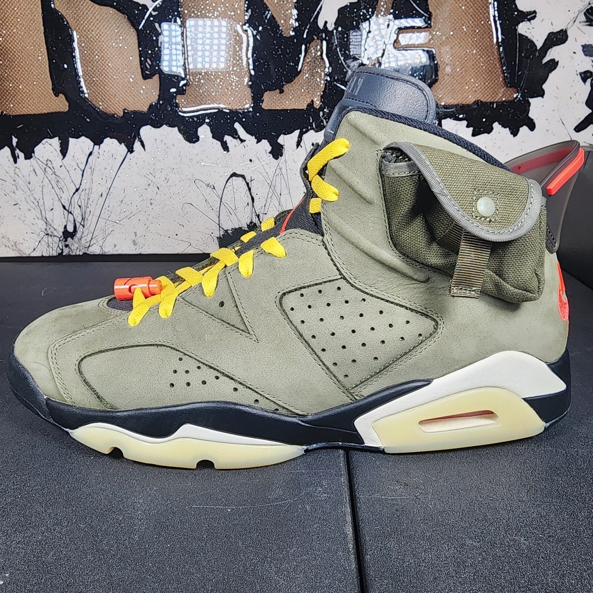 Nike Jordan 6 Retro x Travis Scott OIive Green (CN1084-200) Men's