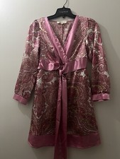 Aryeh Womens  L Tunic Mini Dress Nightie Cover-up Whimsy Fairy Romantic Babydoll