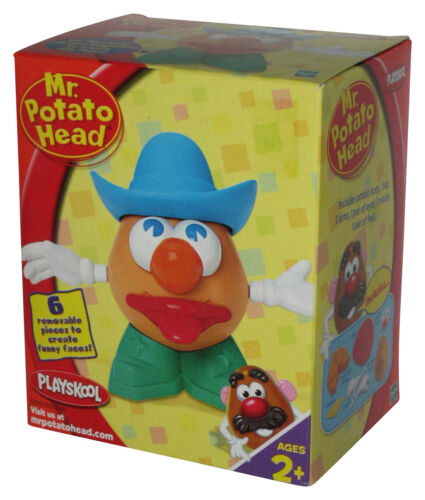 M. Figurine jouet Hasbro chapeau de cow-boy bleu tête de pomme de terre (2005) - Photo 1/2