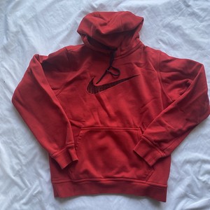 Nike Sudadera Con Capucha Azul Etiqueta Para Hombre Xl Logotipo Bordado  Rojo Pequeño | eBay