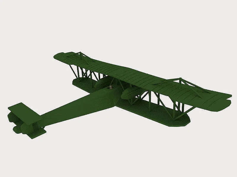 Handley Page O-400 - WWI Bomber Planes - 1/144 Scale - wargame3d - Image 2 of 2