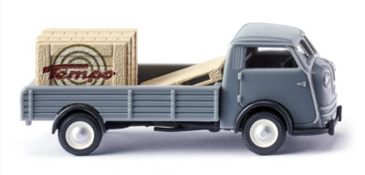 Wiking 1:87 033505 Tempo Matador Tiefpritsche fehgrau NEU OVP