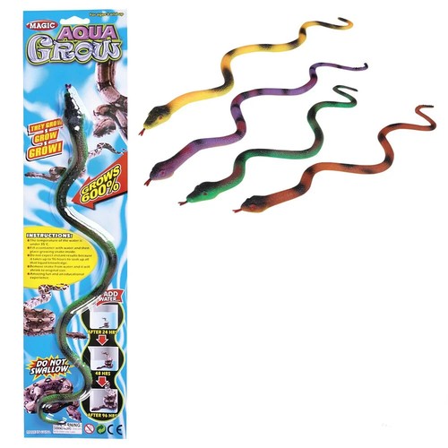15" Jumbo Growing Snake Child Experiment Class Fun Science Toy Sensory PA-GROSN - 第 1/5 張圖片