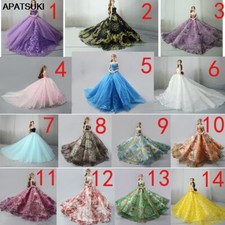 Limited Handmade Wedding Doll Dress Evening Party Clothes For 11.5 Inch Doll
