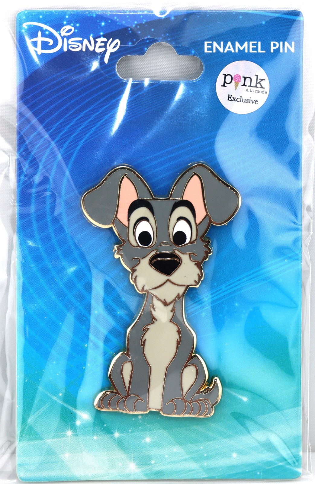Disney Tramp - Sitting - Happiest Collection on Earth - Lady and the Tramp Pin
