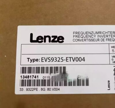 EVS9325ETV004 NEW LENZE EVS9325-ETV004 SERVO DRIVE INVERTER With Relay Terminal