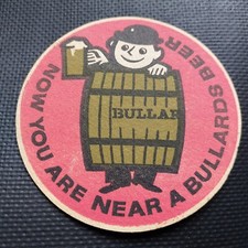 Bullards Beer Mat Uk Cat No 07. 1961.