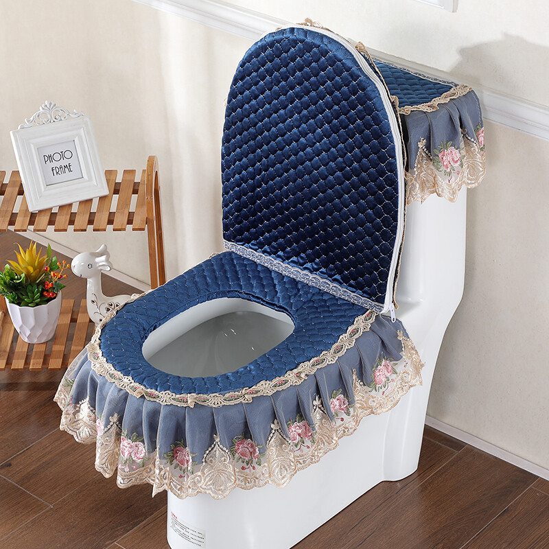 Grüner Frosch WC-Deckelbezug - Weicher Toilettensitz-Bezug | Maschinenwaschbar