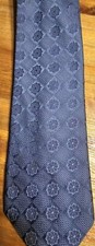 Golden K 34 Blue Necktie Mens Made In USA