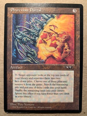 MTG 1x Phyrexian Portal Alliances Legacy Magic the Gathering Card x1 NM | eBay MTG 1x Phyrexian Portal Alliances Legacy Magic the Gathering Card x1 NM | eBay