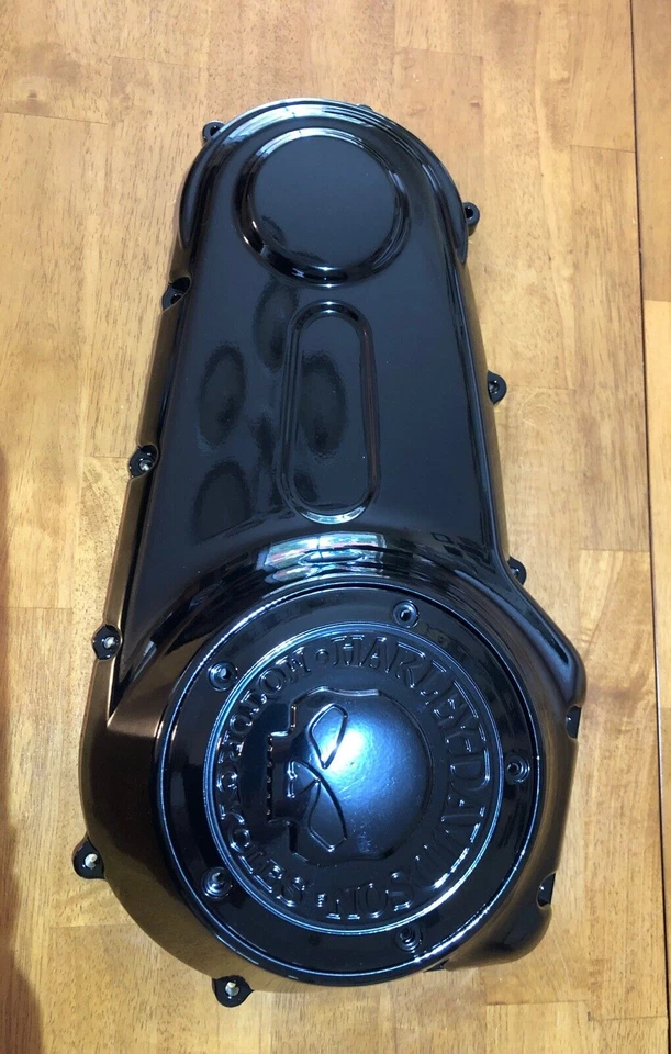 Harley Dyna/Softail exterior primaria Street Bob-Fat Bob brillo 2006-2017 Willie G Foto 3 de 4