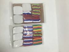 Ultimate Snowstorm Rainbow, White and Red/White/blue