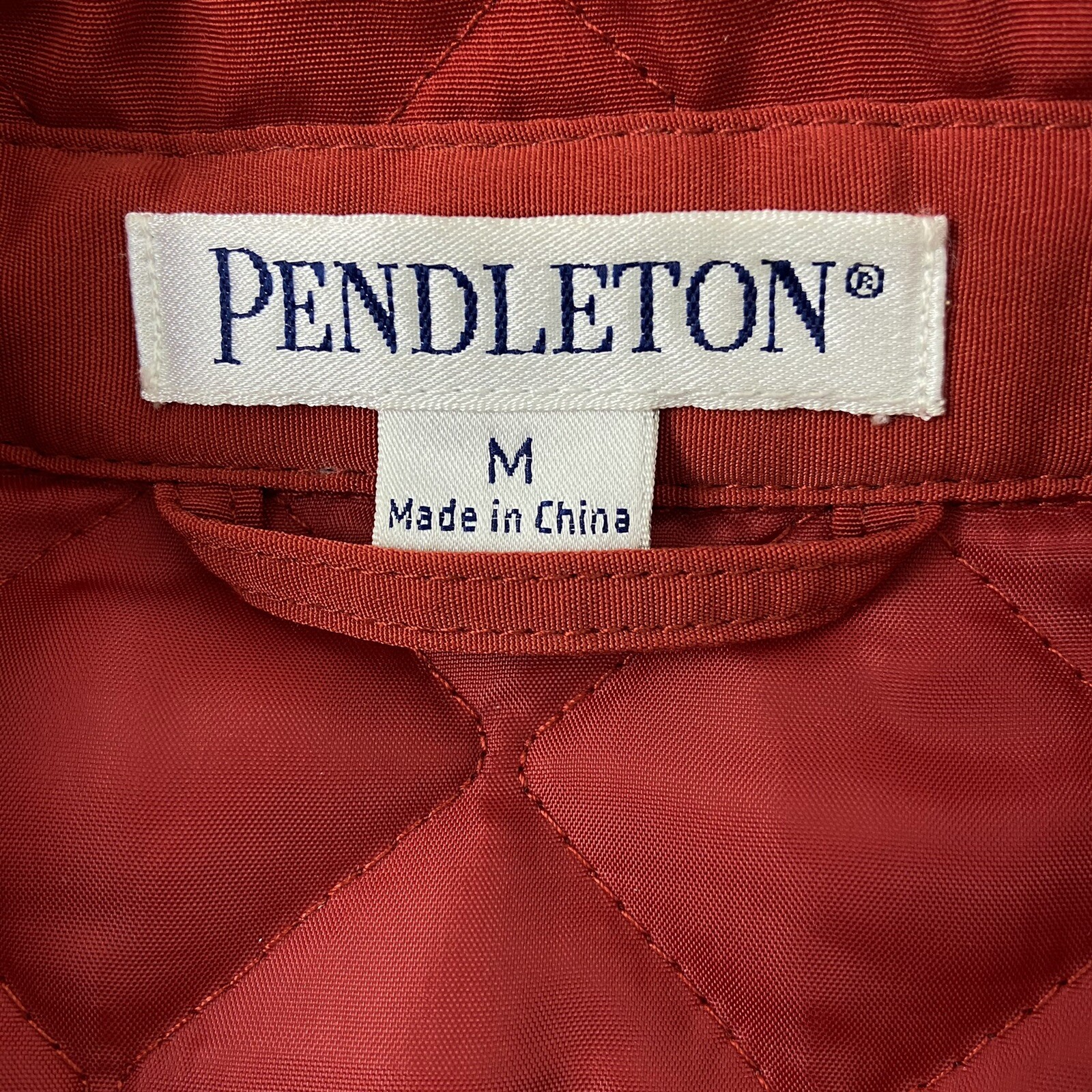 Pendleton Women's Lightweight Rust Orange Jacket … - image 4