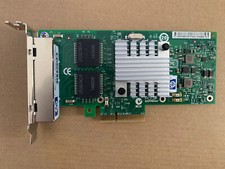 HP 593743-001 NC365T 4 Port Ethernet Adapter PCIe 4x Card Low Profile