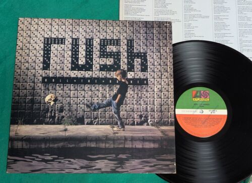 Rush - Roll The Bones BRAZIL 1st press PROMO LP 1991 w Photo and 2 Releases