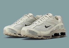 Nike Shox Ride 2 Light Bone Gray Black Sneakers II7635-002 Mens Size BRAND NEW