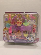 Doll & Playset, Tropical Treats Carnival Food-Themed Toy Includes 3-inch Doll...