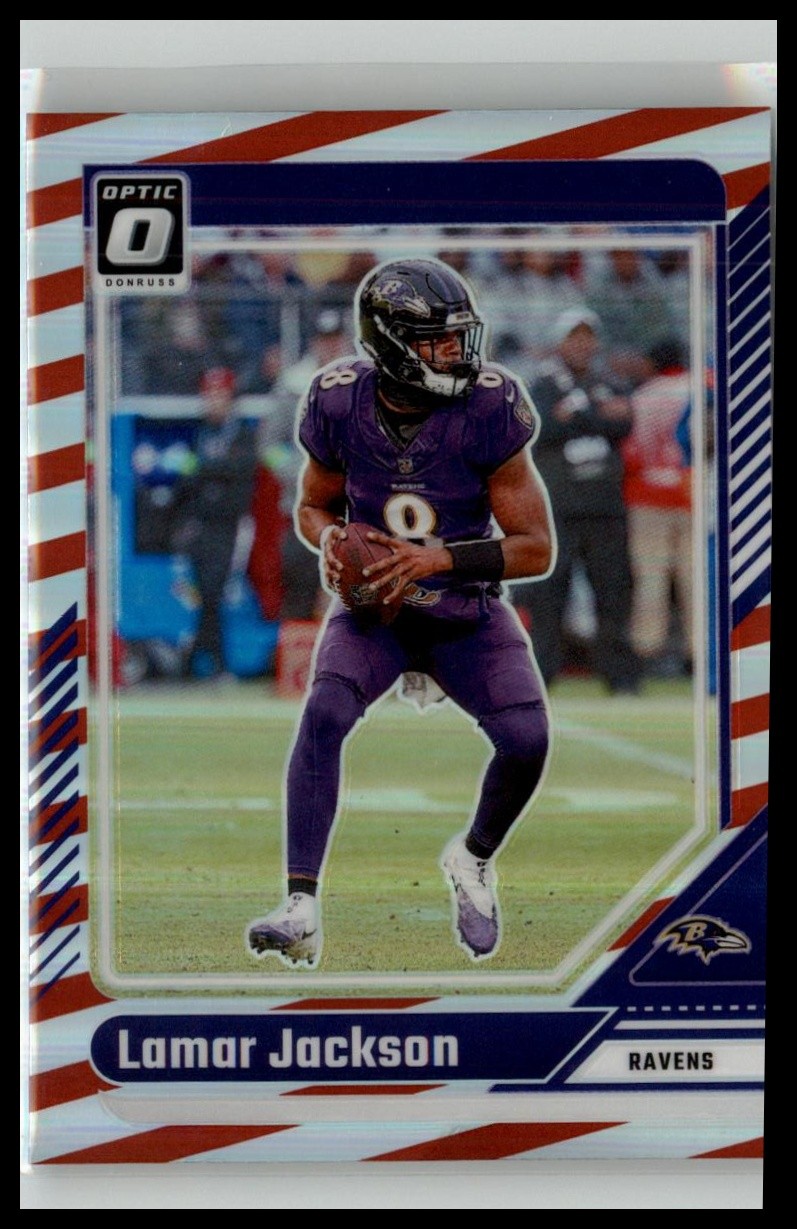 2024 Donruss Optic #13 Lamar Jackson Freedom