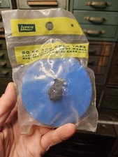 Vintage Lufkin Cloth Tape Measure NOS 50 Ft
