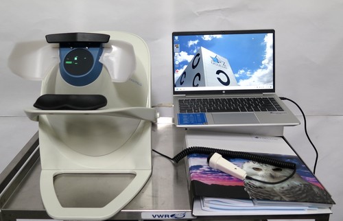 R202409 Oculus Easyfield C Visual Field Tester Analyzer w/ Computer & Manual