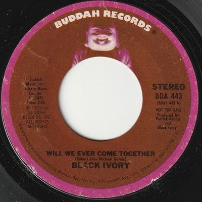 Black Ivory - Will We Ever Come Together (7'') (Near Mint (NM or M-)) - 163338125