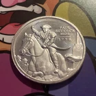1/2 Oz Silver Paul Revere's Ride 1775 Round Money Metals Exchange .999  *TONE*