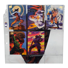 marvel cards universe 1994 first edition 94 Marvel Fleer Universe V Power Blast