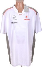 FORMULA 1 VODAFONE MCLAREN MERCEDES 2012 TEAM SHIRT BNWT HAMILTON BUTTON ERA XXL