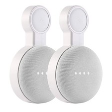 Outlet Wall Mount Holder for Google Nest Mini and Google Home Mini, A Space-S...