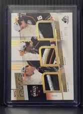 2022-2023 SP Game Used Edition All Star Fabrics Troy Terry/John Gibson/Zegras