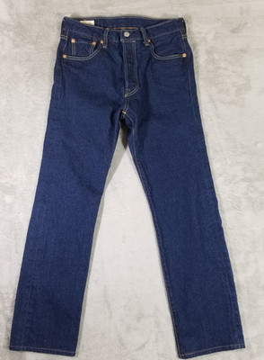 Levis 501 '93Jeans Mens 30x32  Blue Denim Selvedge Straight Regular Fit Big E